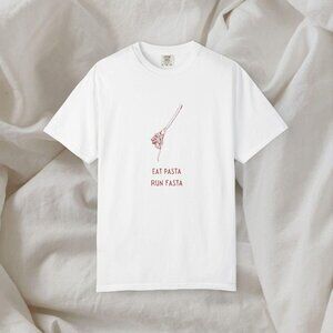 Eat Pasta Run Fasta T-Shirt – Minimalist Running Lifestyle Graphic Tee